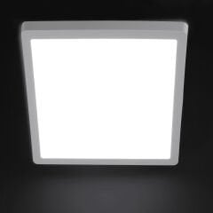 NOAS 24W SIVA ÜSTÜ KARE LED PANEL BEYAZ IŞIK